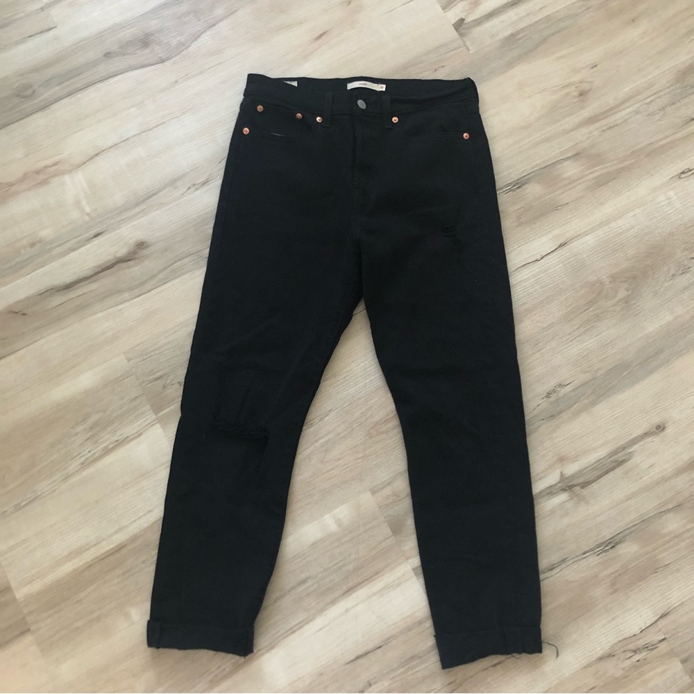 Levi's Black Wedgie Jeans